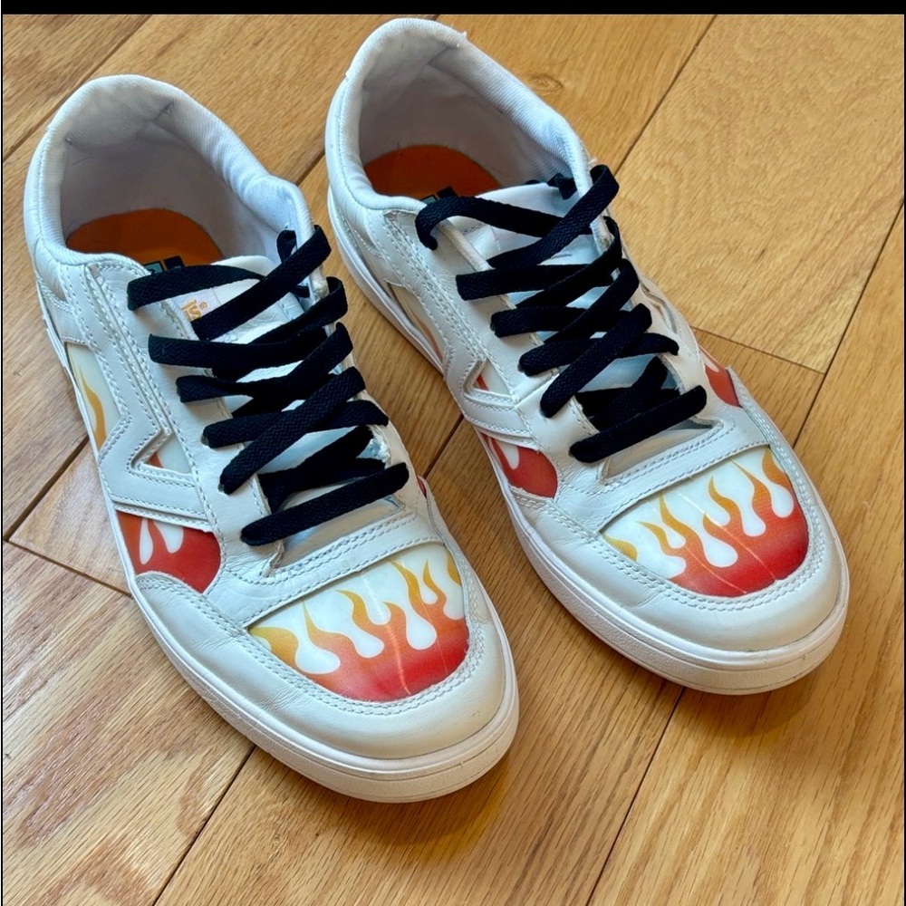 VANS Comfy Crush Flames 🔥 Sneakers Mens 11.5